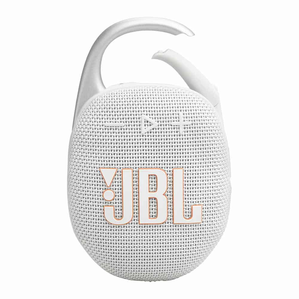 (image for) JBL CLIP 5 Rechargable Bluetooth Speaker White